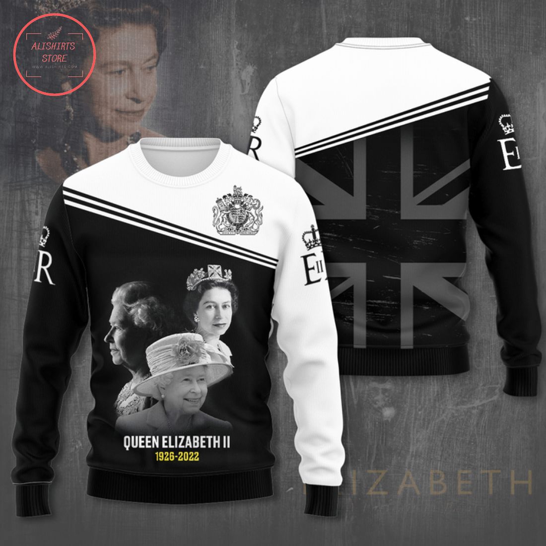 The Queen UK Elizabeth II 1926 2022 Shirts 3d