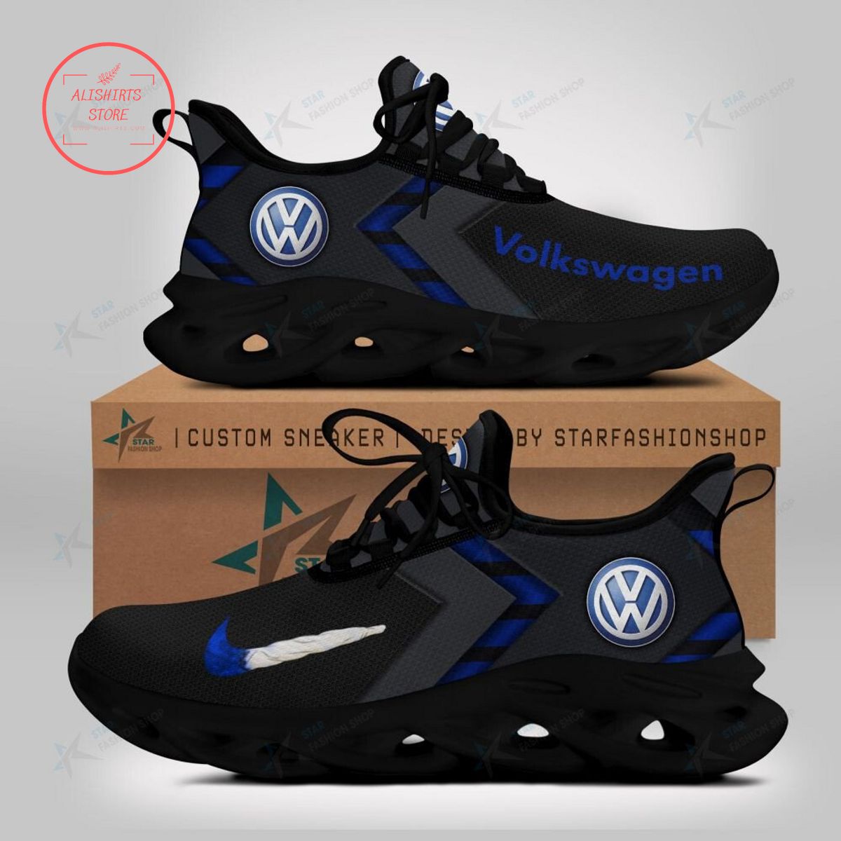 Volkswagen Logo Max Soul Sneaker Shoes
