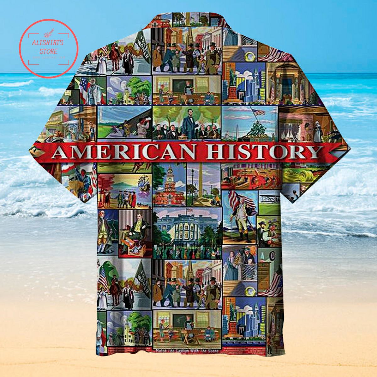 American History Hawaiian Shirt