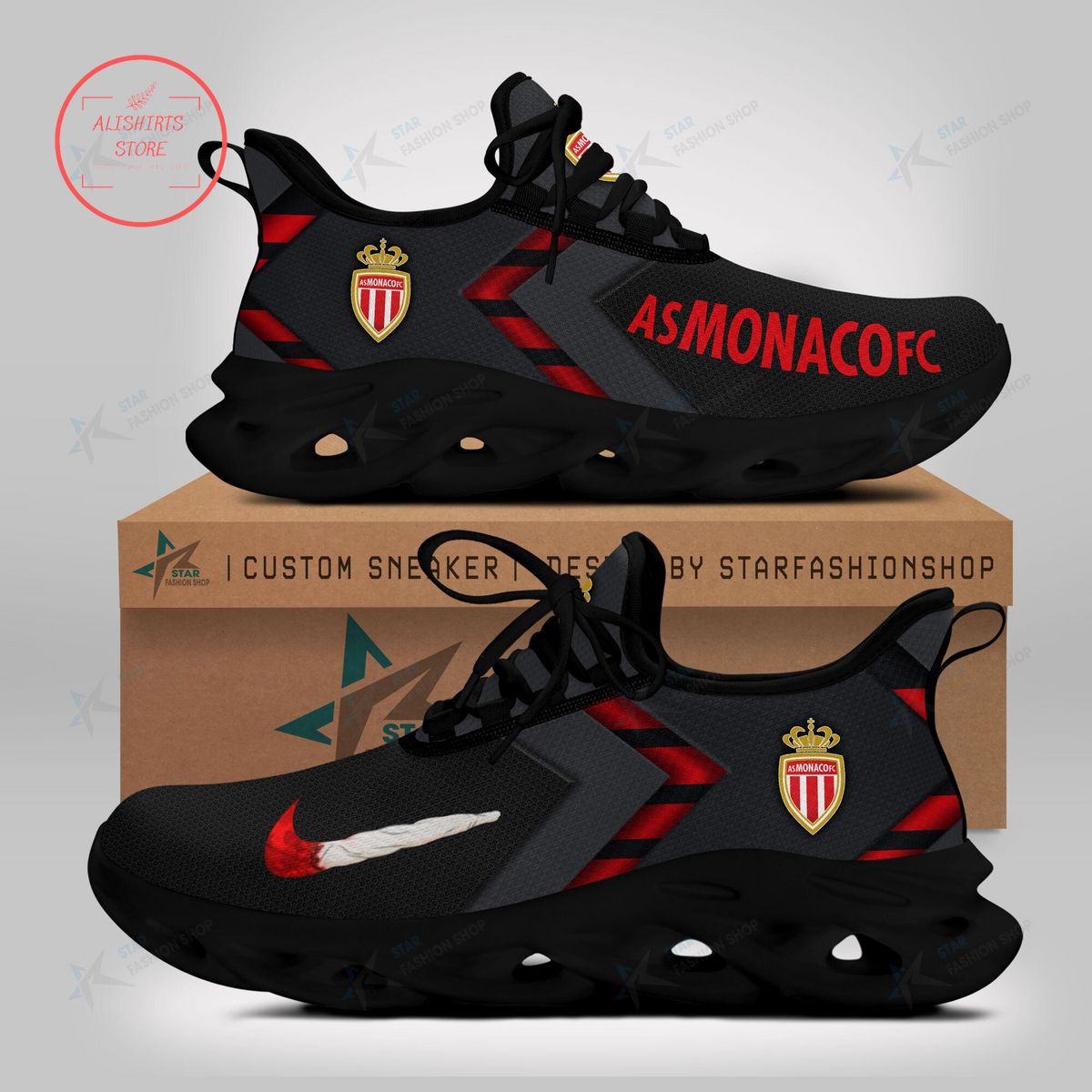 AS Monaco Max Soul Sneaker Shoes