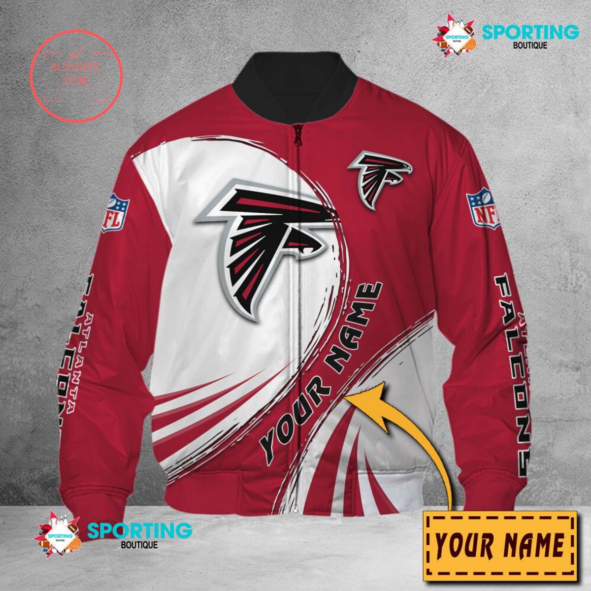 Atlanta Falcons NFL Customized Bomber Jacket