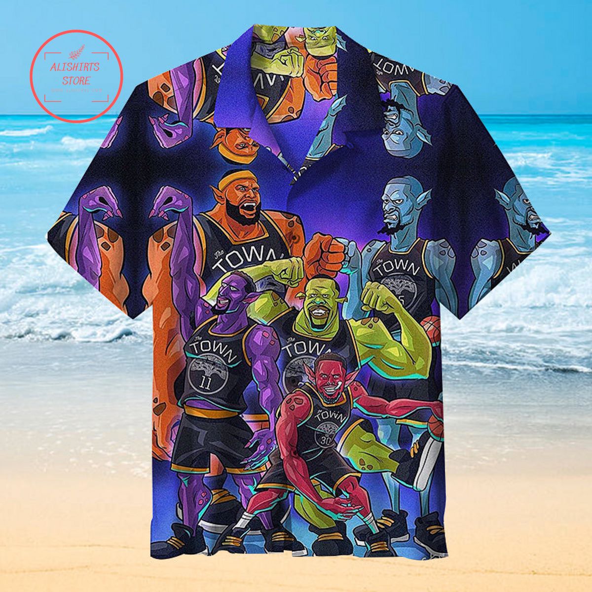 Basketball Monster Universal Hawaiian Shirt