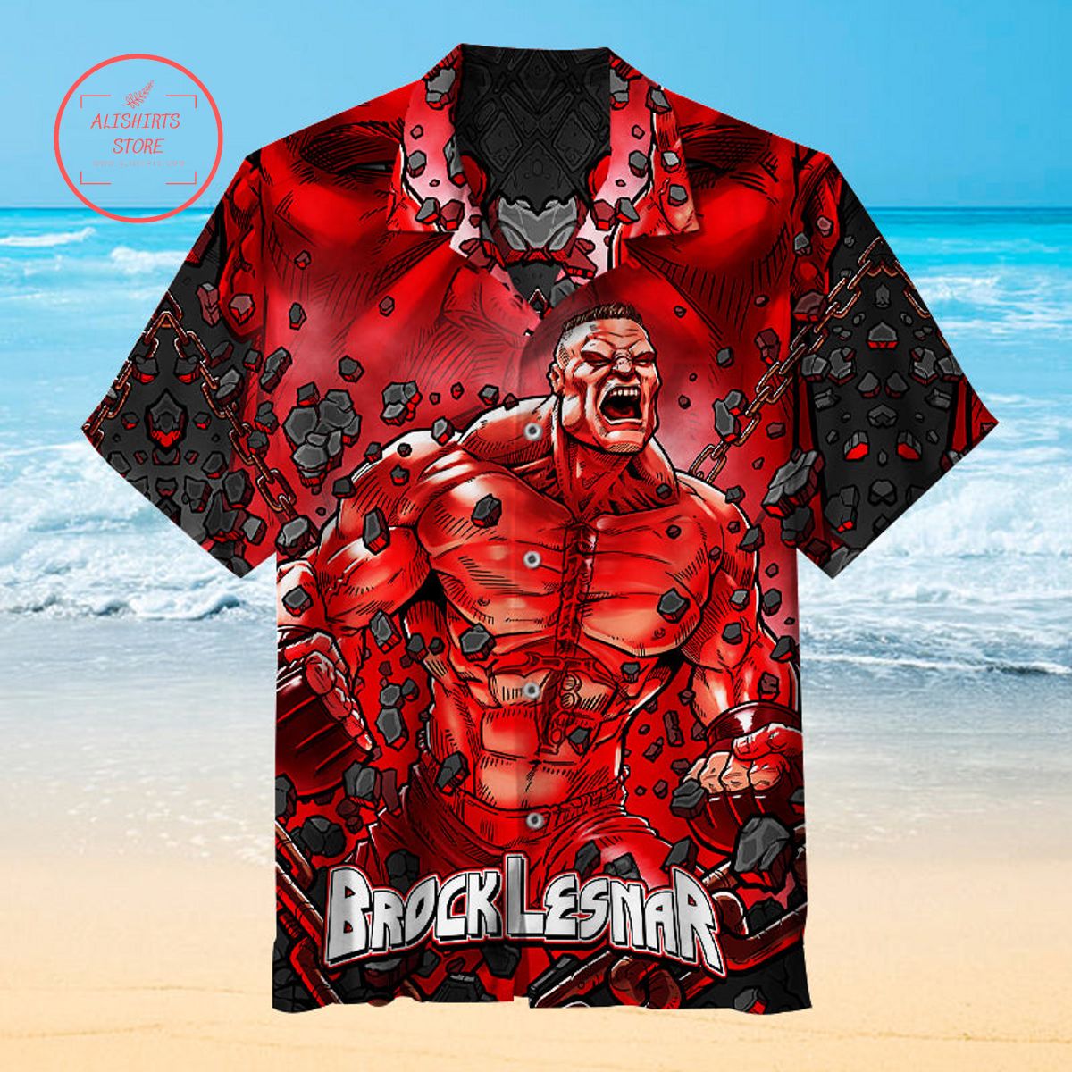 Brock Lesner Hawaiian Shirt