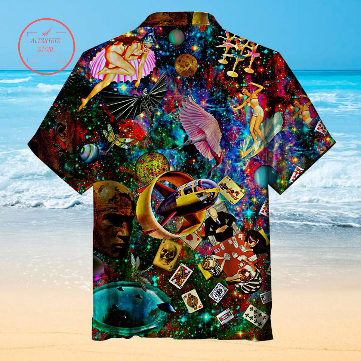 Card Game Hawaiian Shirt