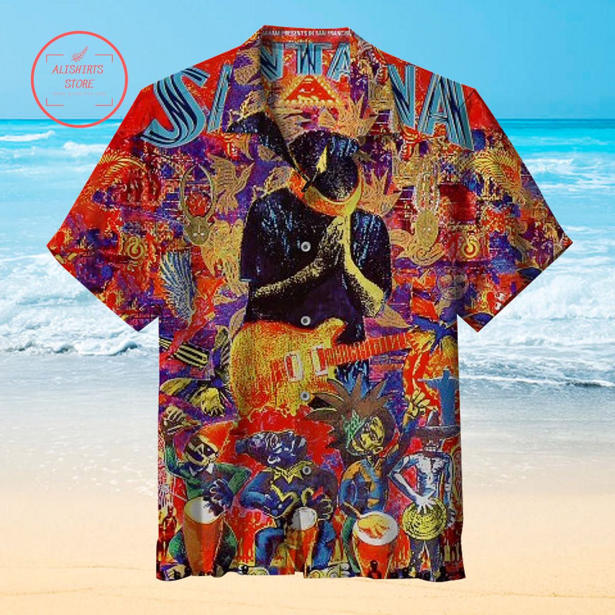 Carlos Santana Hawaiian Shirt