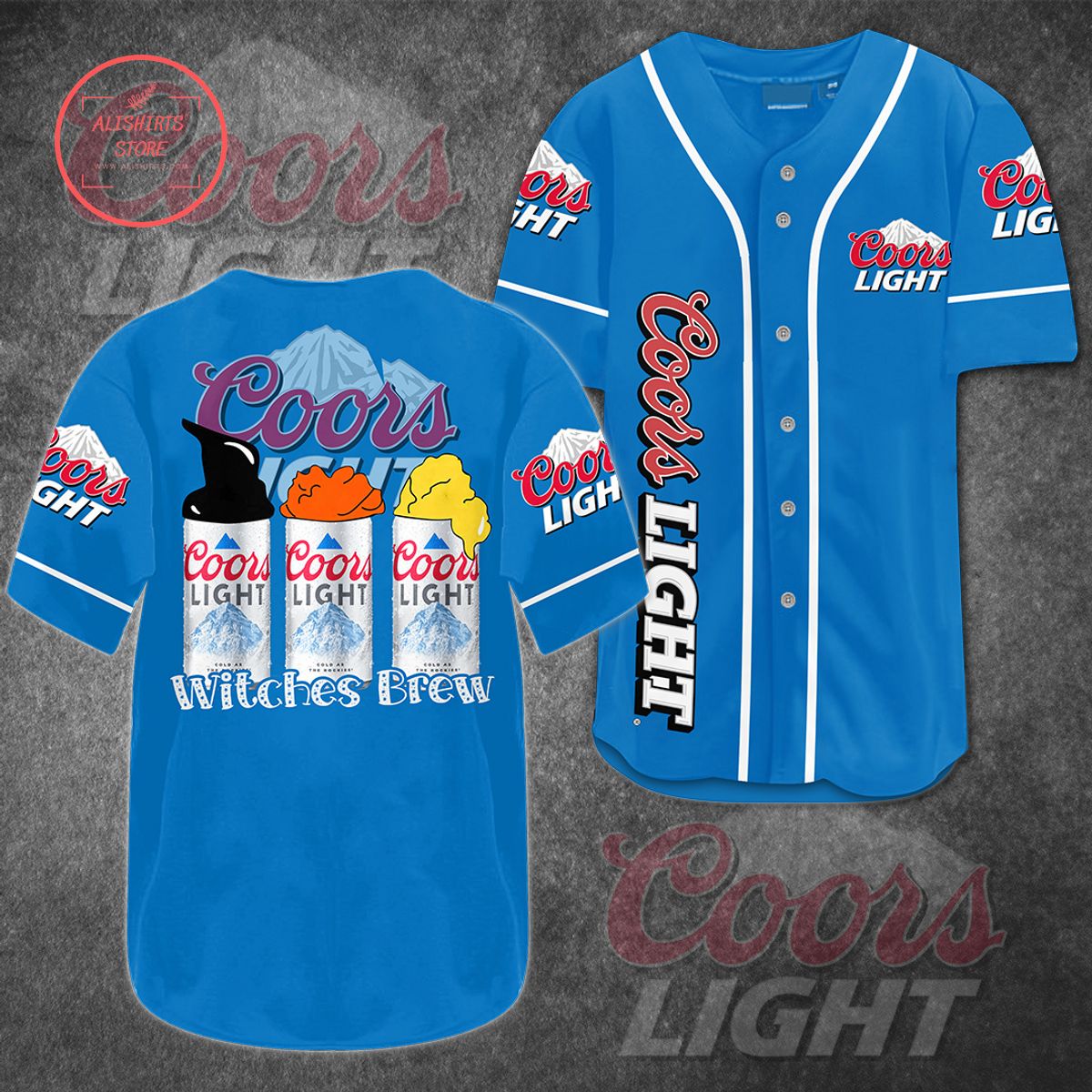 Coors Light Witches Brew Baseball Jersey