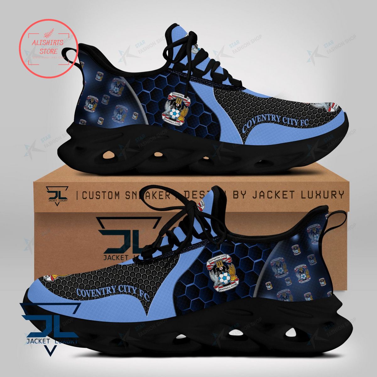 Coventry City FC Max Soul Sneaker Shoes