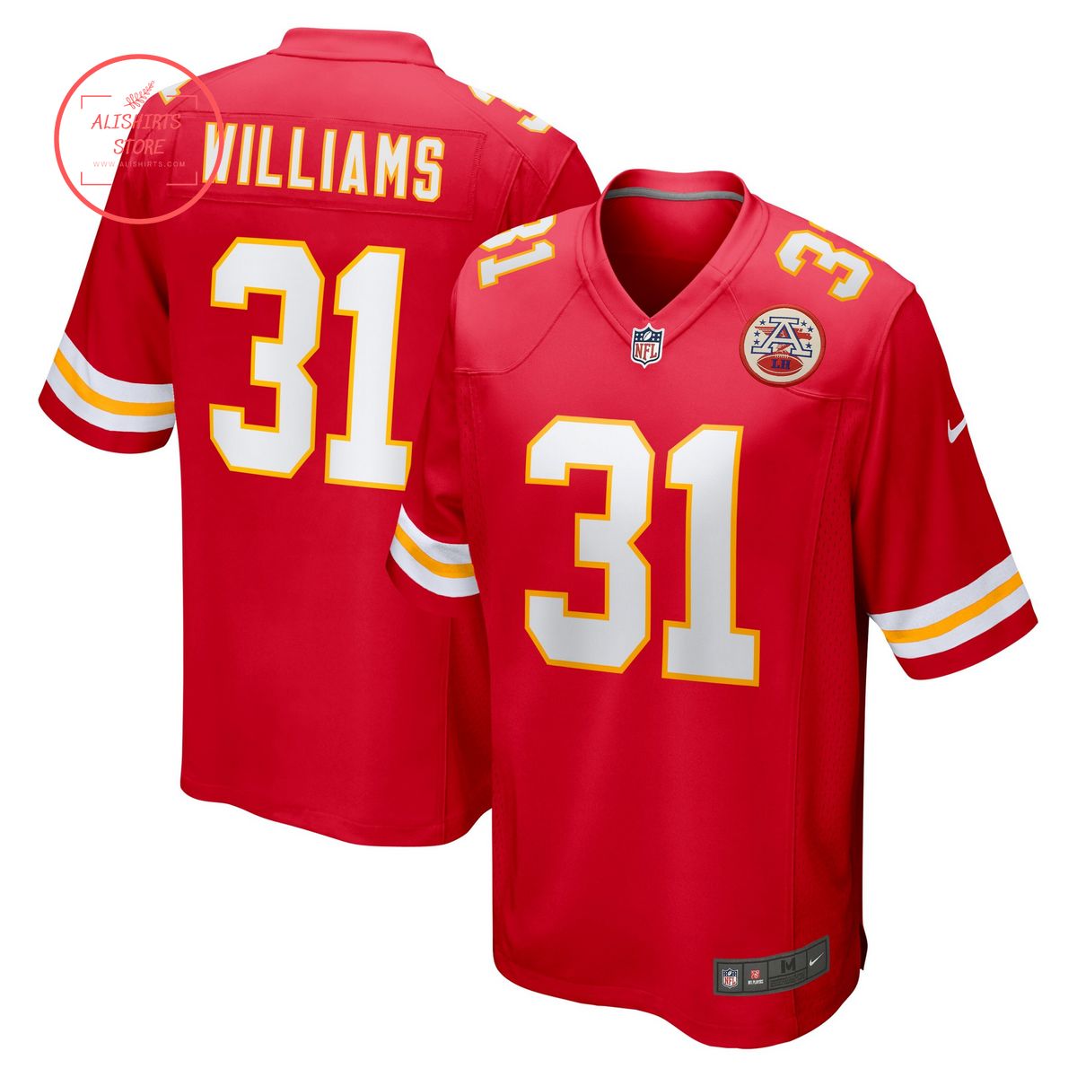Darrel Williams Kansas City Chiefs Nike Game Jersey