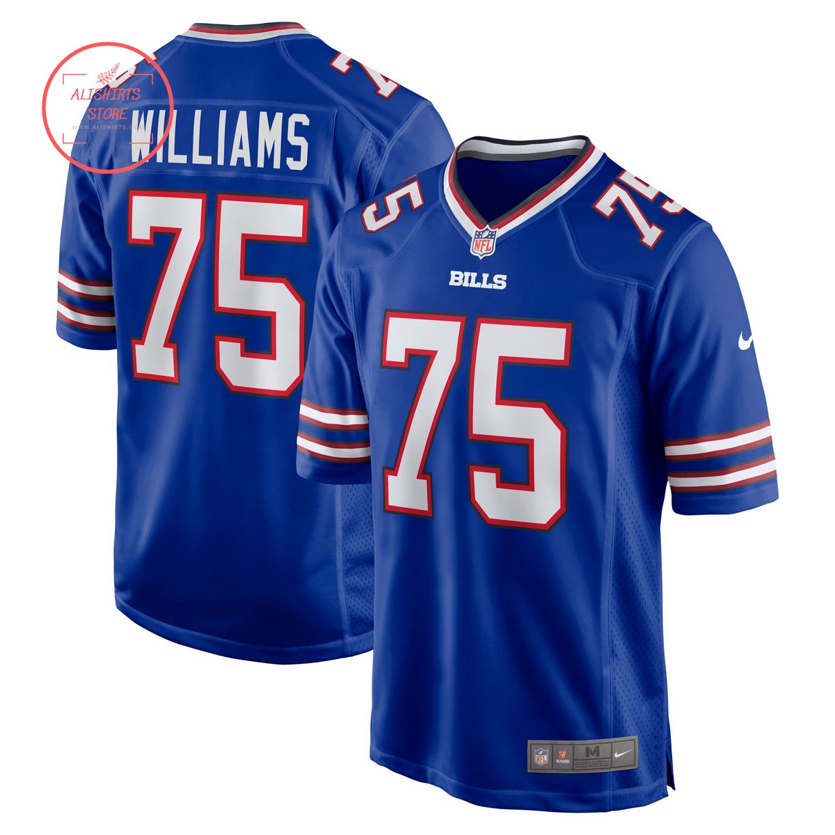 Daryl Williams Buffalo Bills Nike Game Player Jersey