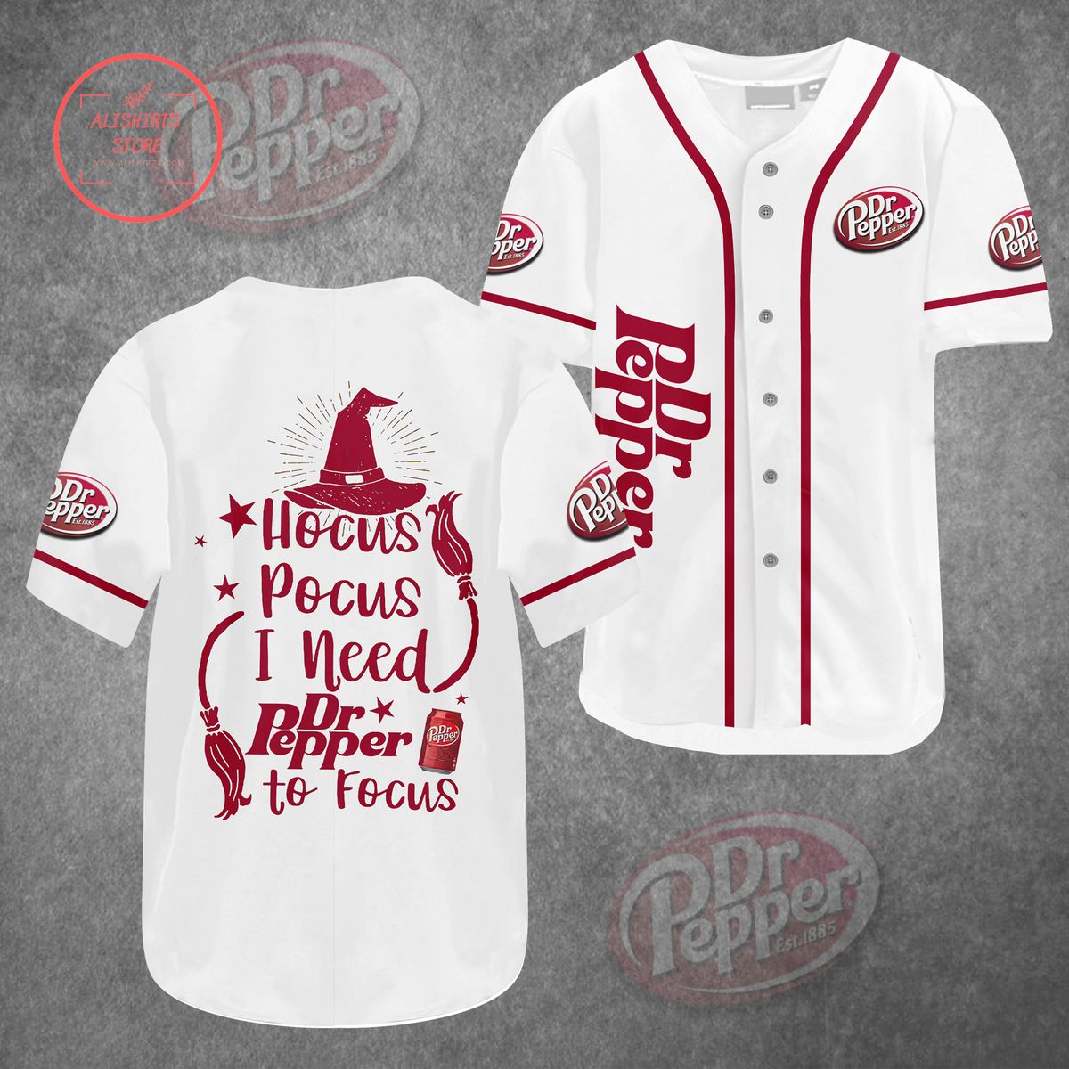 Dr Pepper Hocus Pocus Baseball Jersey