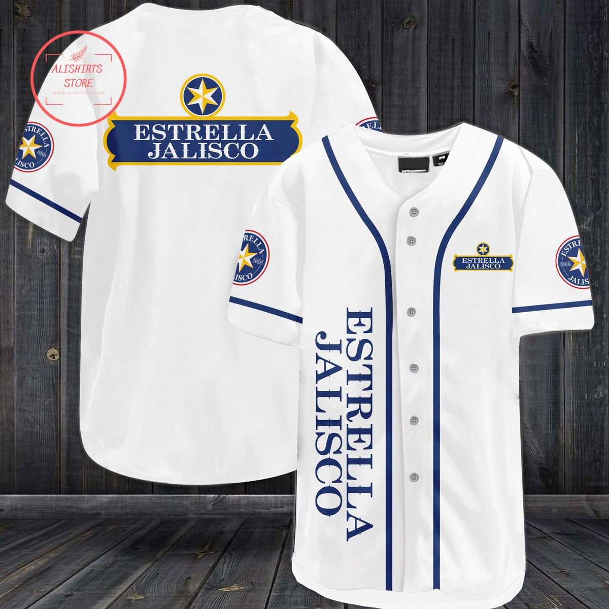 Estrella Jalisco Baseball Jersey