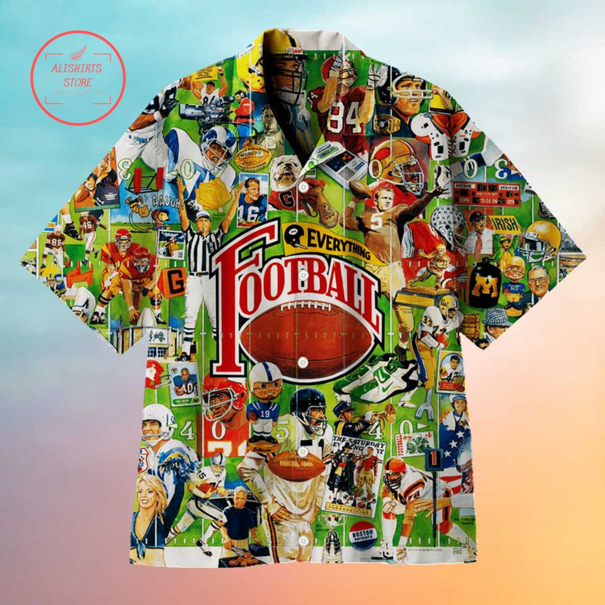 Everything Football Hawaiian Shirt