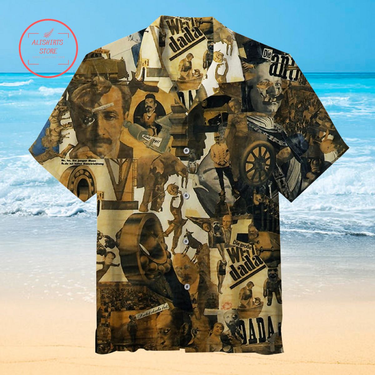 Famous Photomontages Hawaiian Shirt