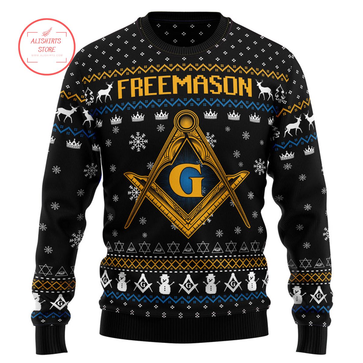 Freemason Ugly Christmas Sweater