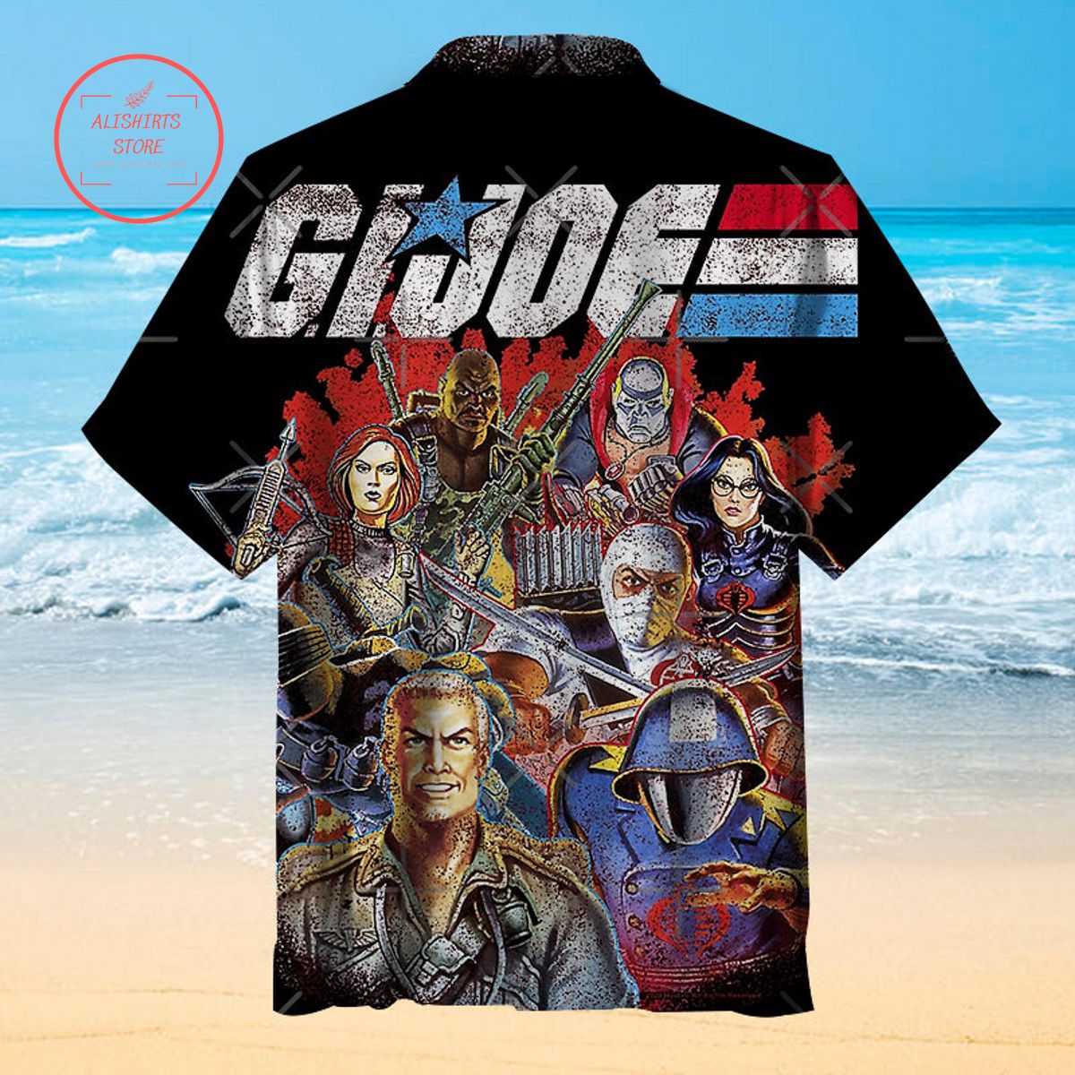 G.I. Joe Group Hawaiian Shirt