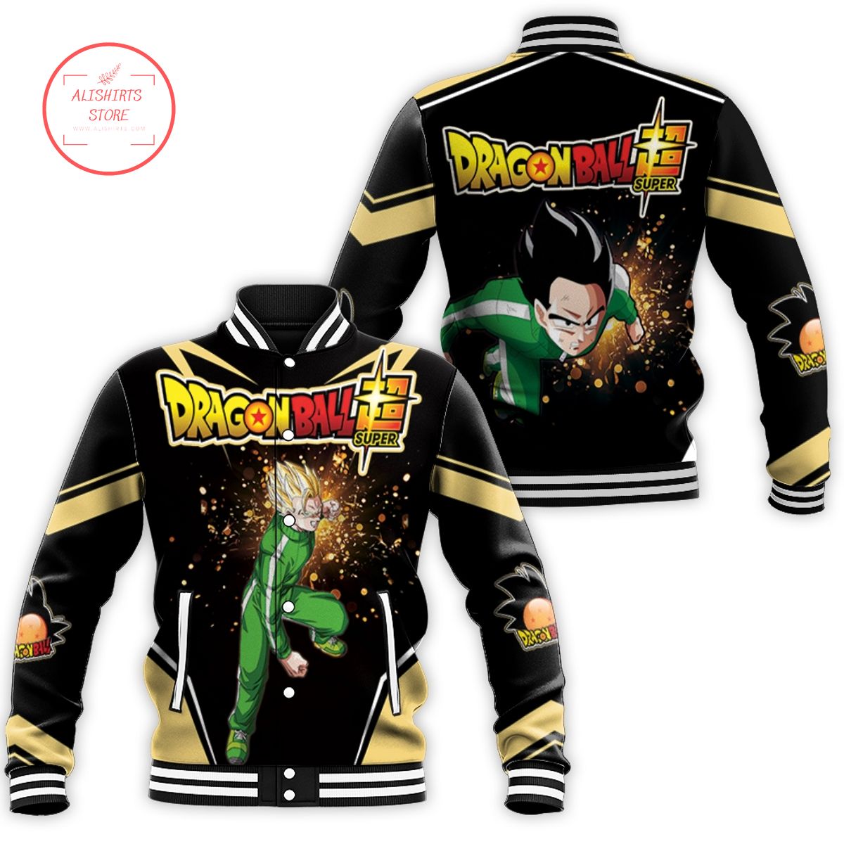 Gohan Super Saiyan Dragonball Super Dragon Balls Super varsity jacket