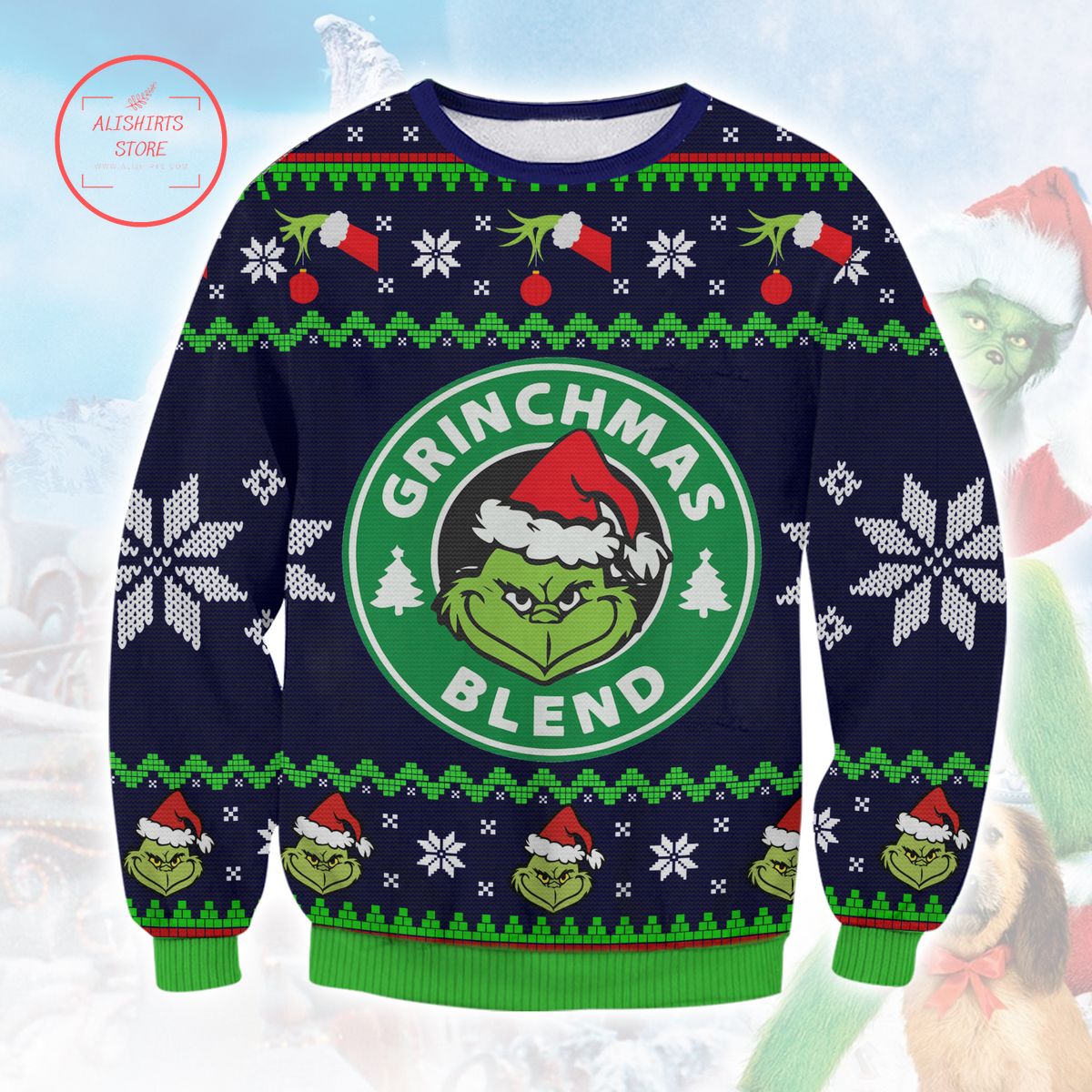 Grinchmas Blend Ugly Christmas Sweater