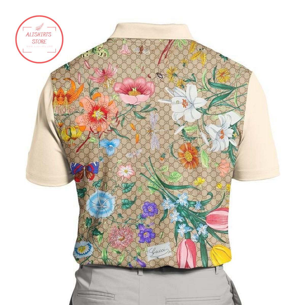 Gucci Flower Luxury Polo Shirt