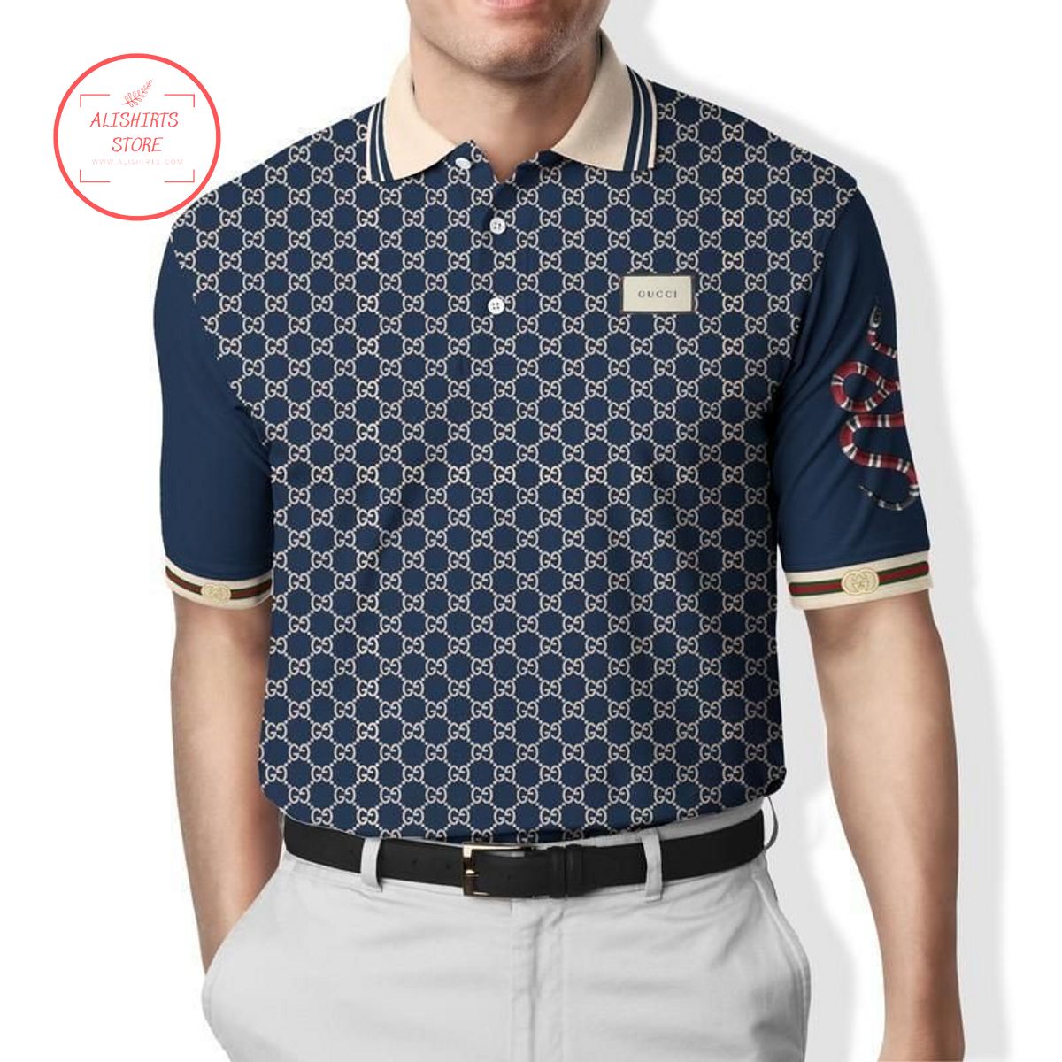 Gucci Snake Luxury Polo Shirt