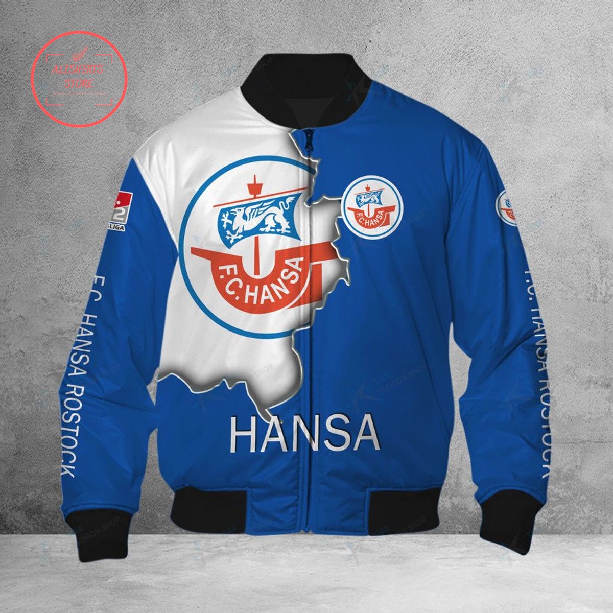 Hansa Rostock Bomber Jacket