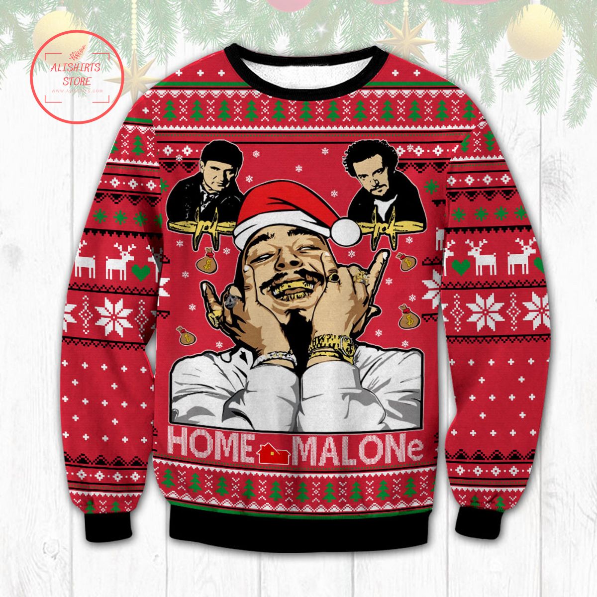 Home Malone Post Malone Ugly Sweater