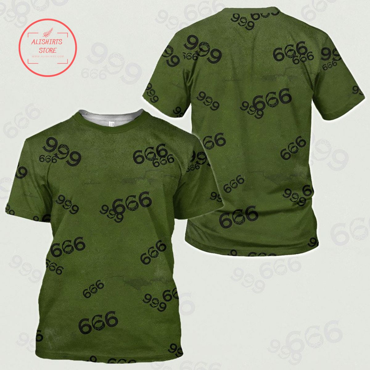 Horror Movie 666 Horror T-shirt 3d