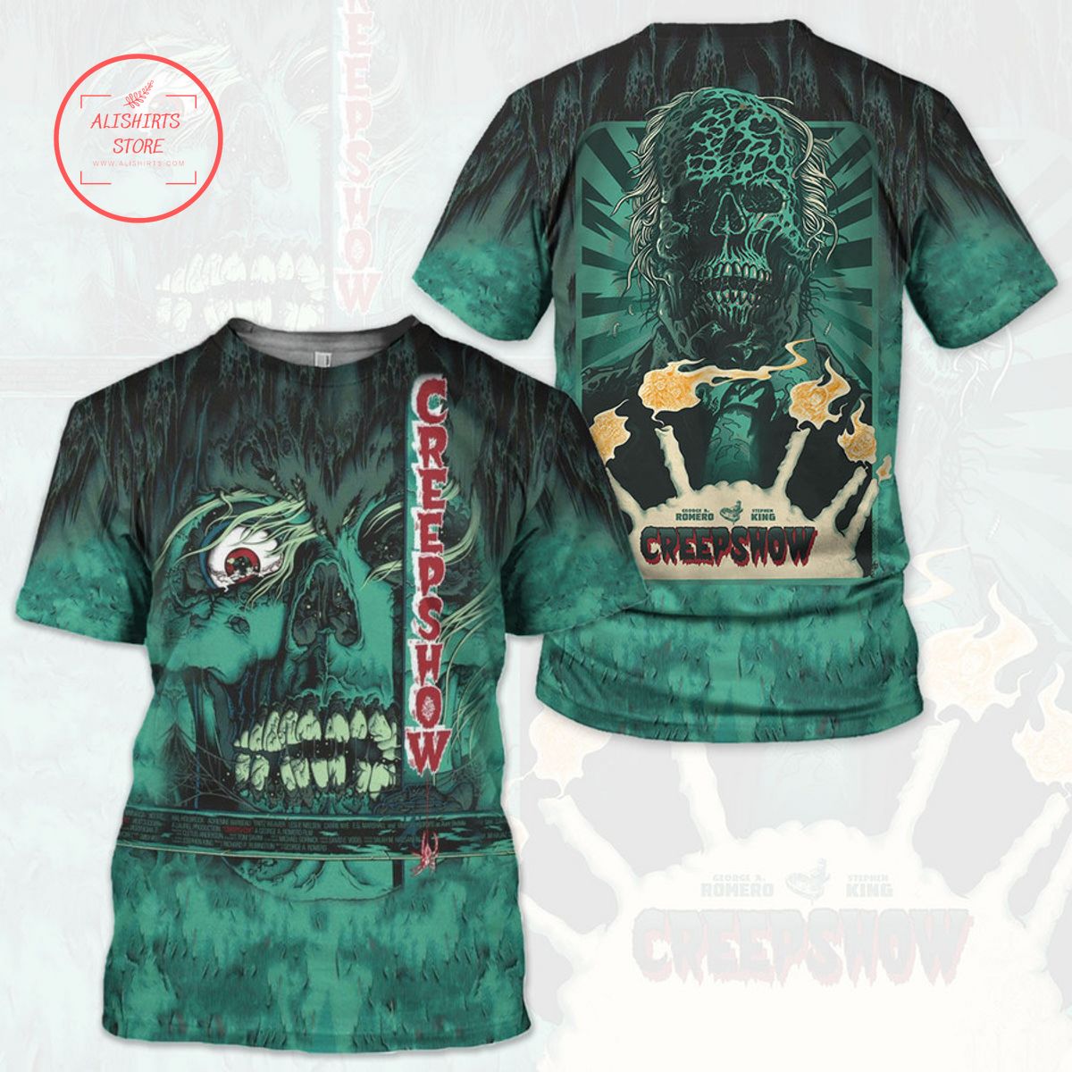 Horror Movie Creepshow Horror T-shirt 3d