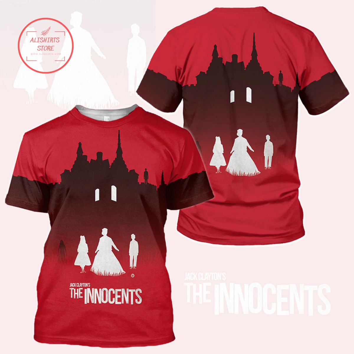 Horror Movie Innocents Horror T-shirt 3d
