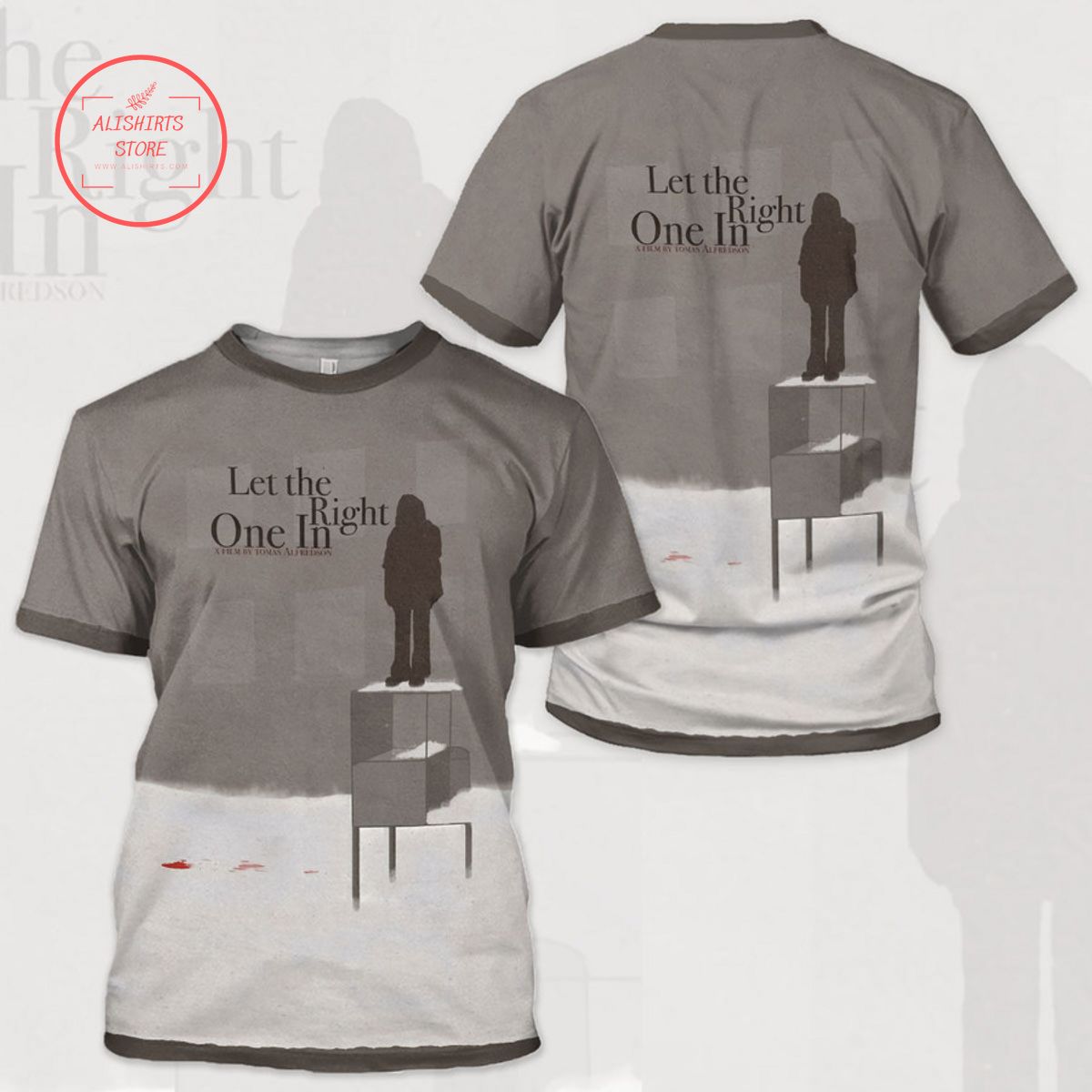 Horror Movie Let The Right One In Horror T-shirt 3d