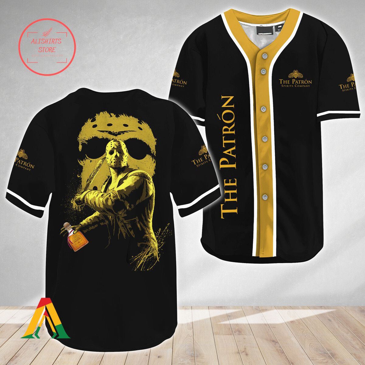 Jason Voorhees Friday The 13th The Patron Baseball Jersey