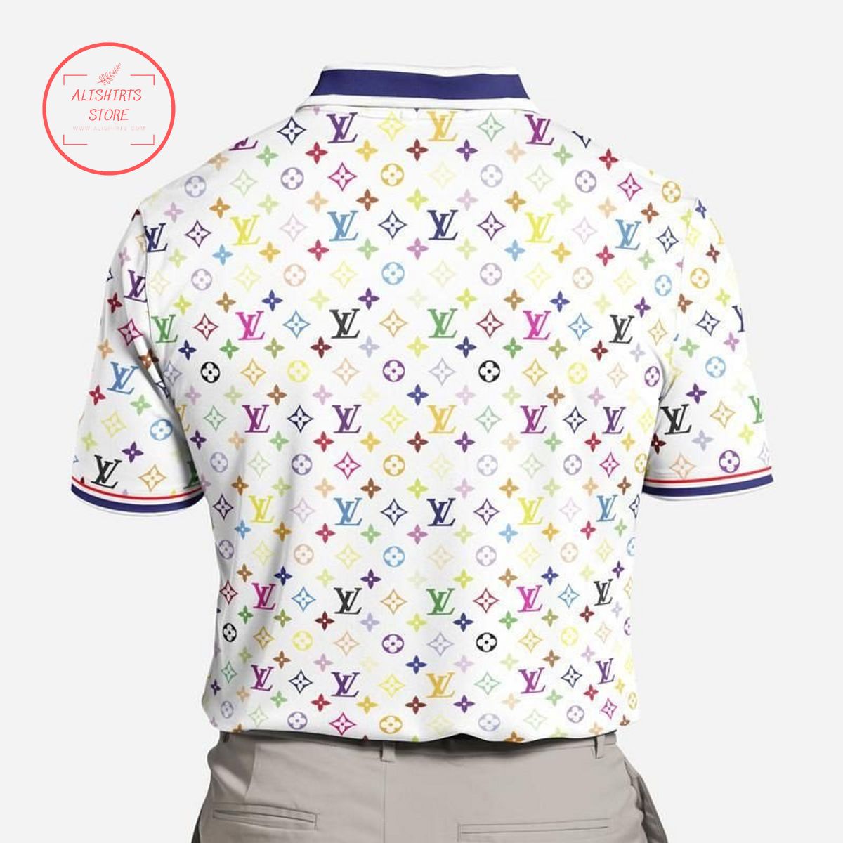 Louis Vuitton Colorful Polo Shirt