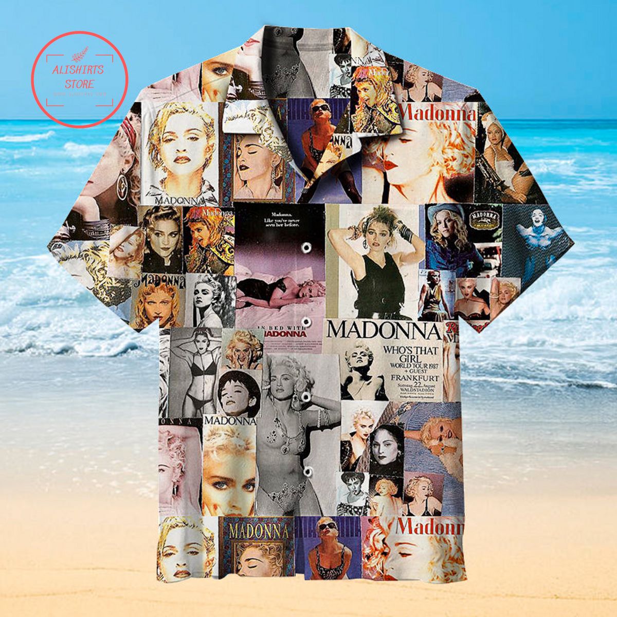 Madonna Unisex Hawaiian Shirt