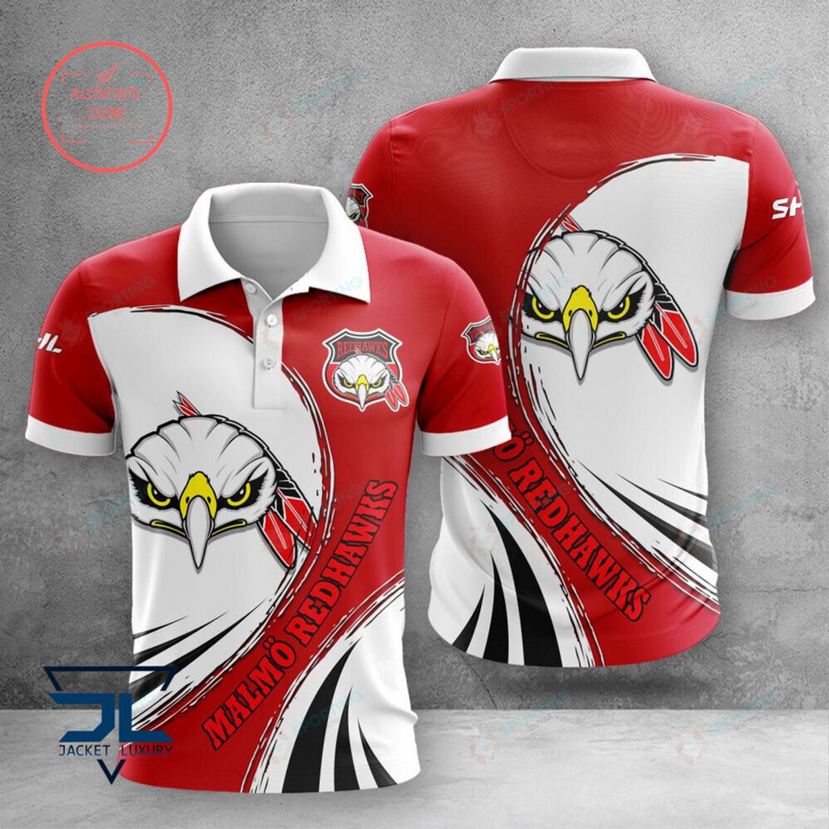 Malmo Redhawks Polo Shirt