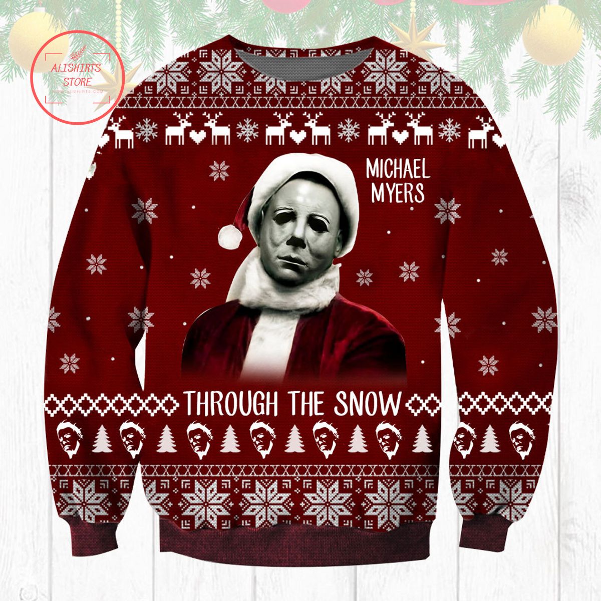 Michael Myers Ugly Christmas Sweater