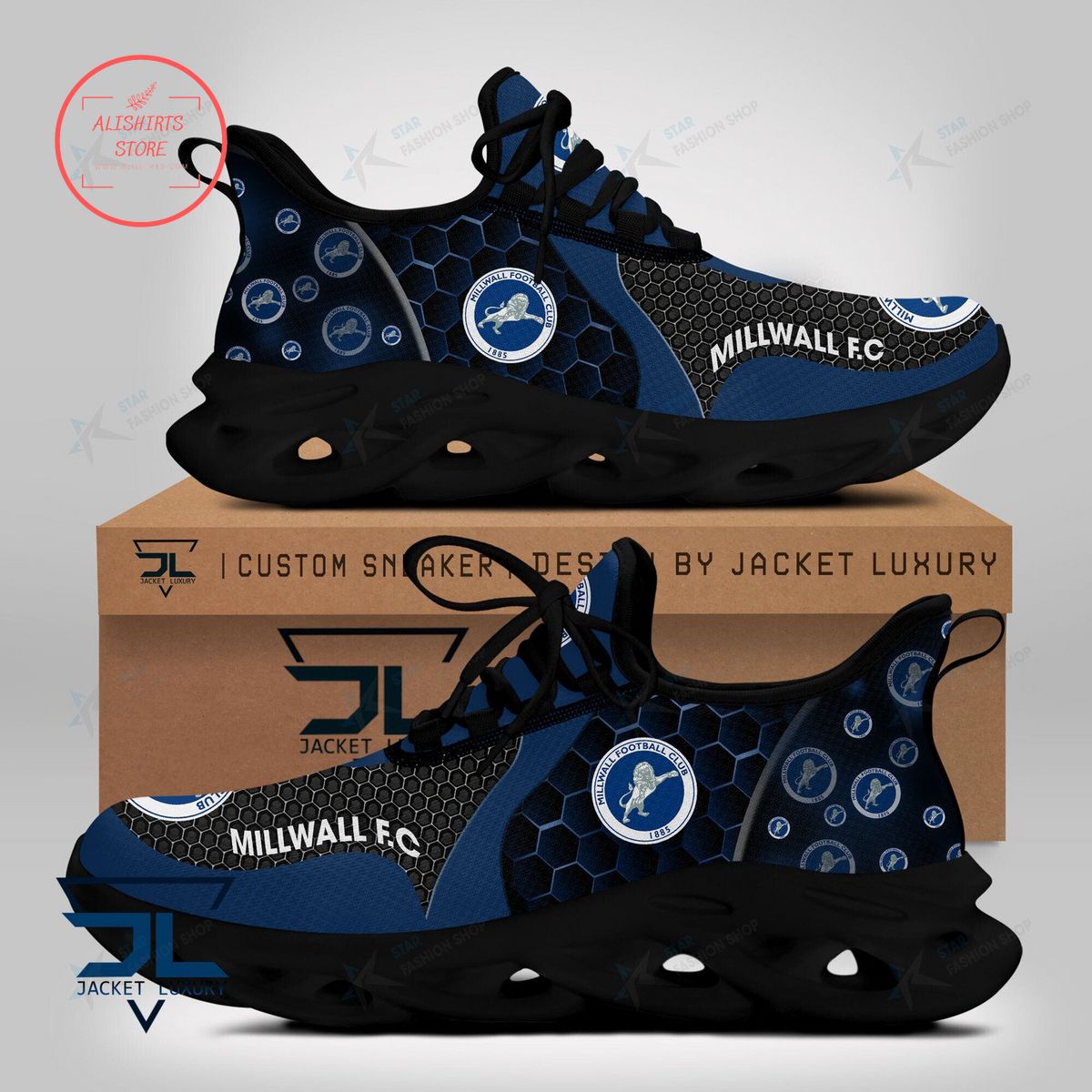 Millwall FC Max Soul Sneaker Shoes
