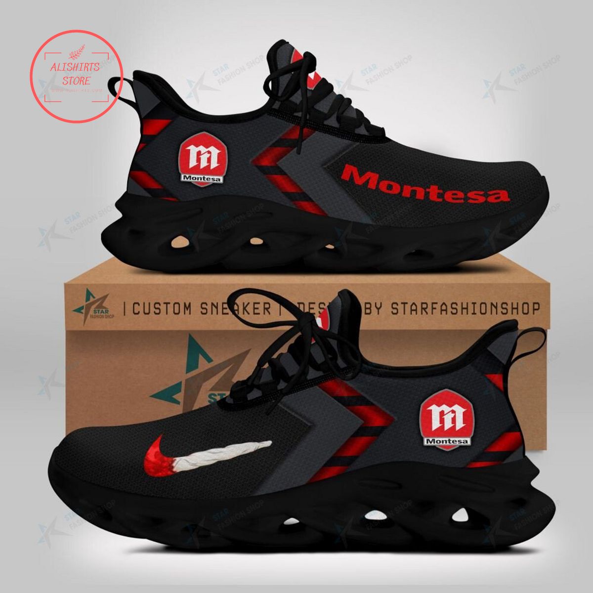 Montesa Logo Max Soul Sneaker Shoes