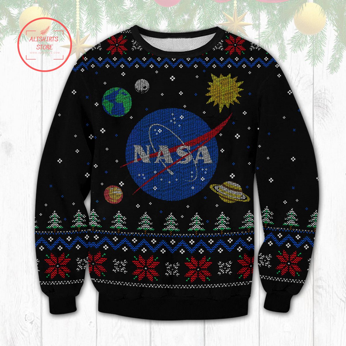 NASA Ugly Christmas Sweater