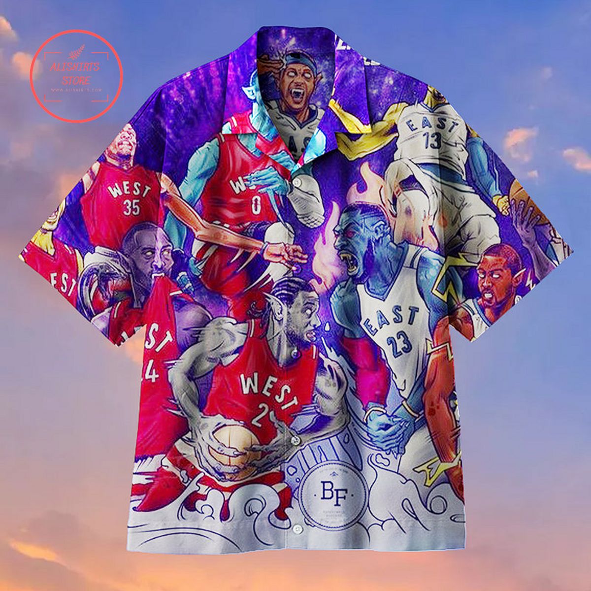 NBA All-Star MonStars Hawaiian Shirt