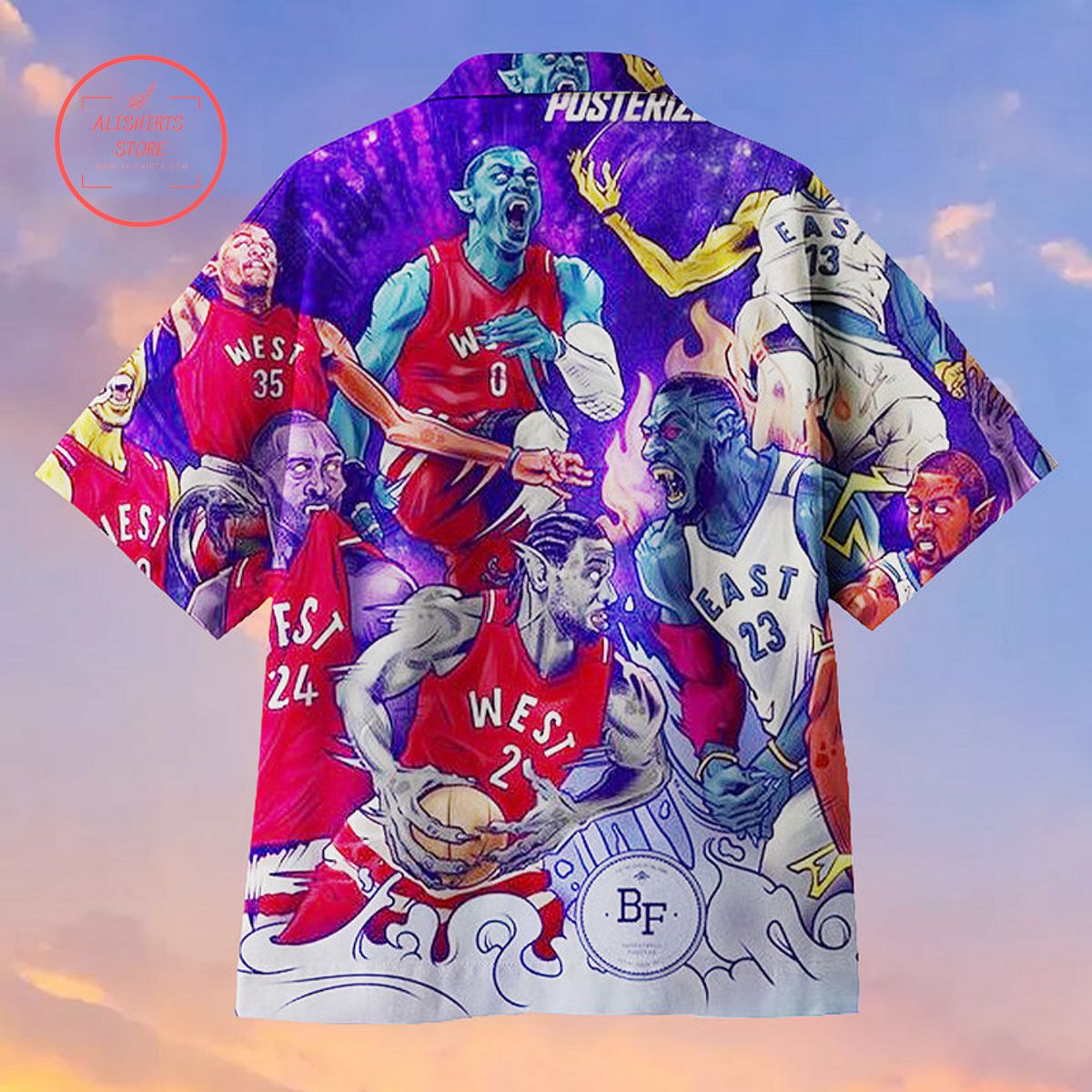 NBA All-Star MonStars Hawaiian Shirt