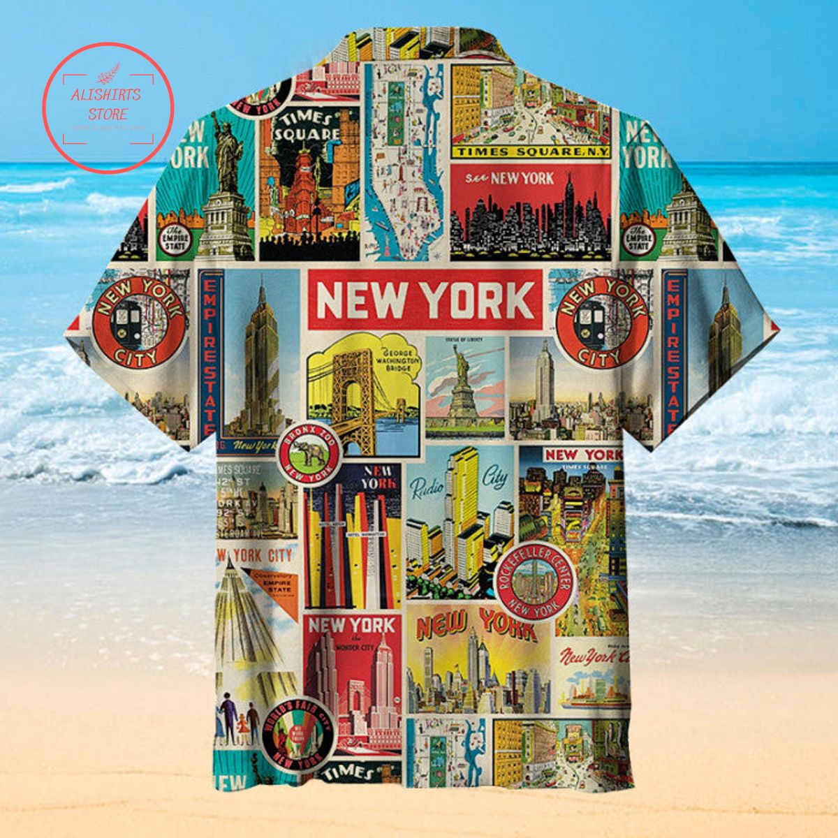 New York Hawaiian Shirt