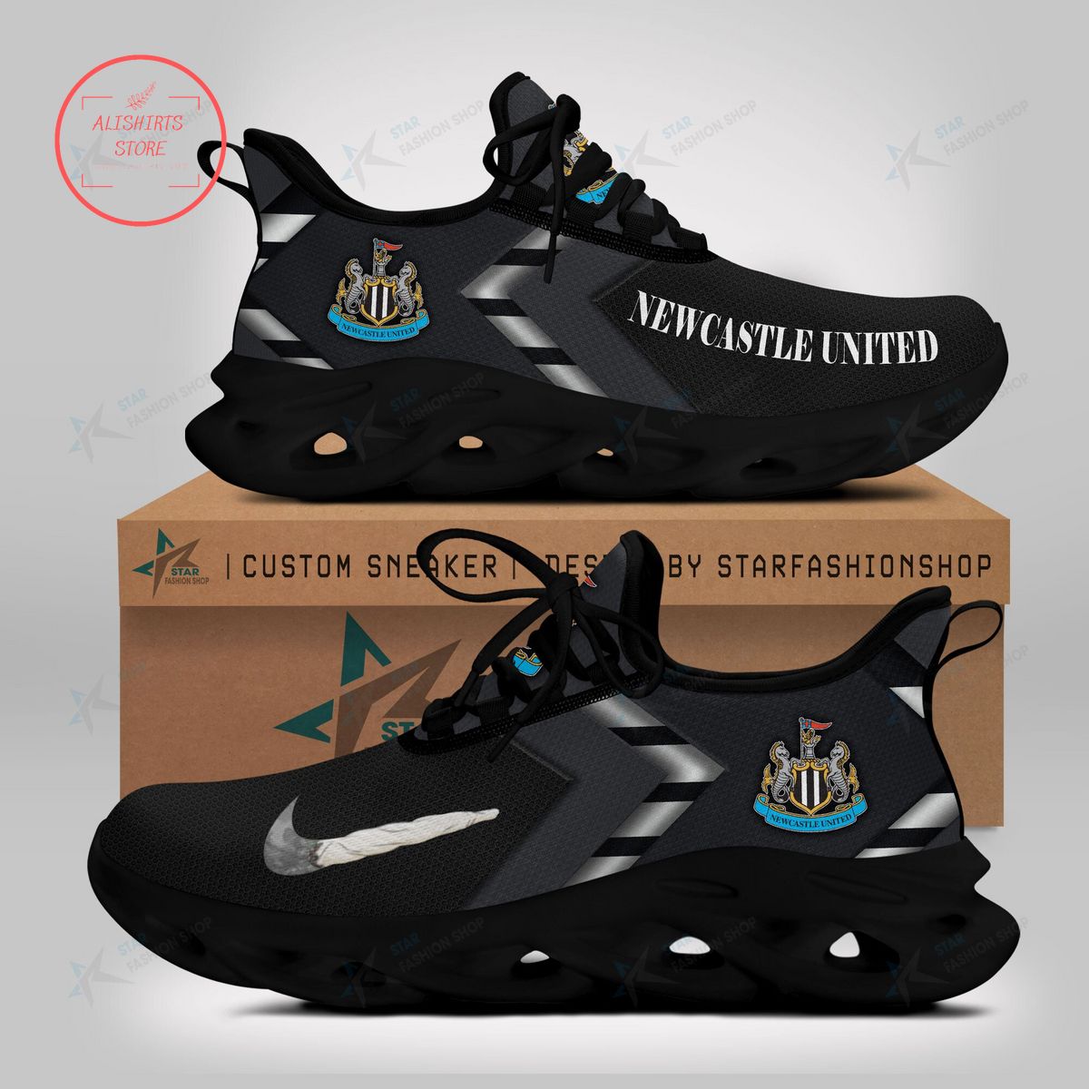 Newcastle United FC Max Soul Sneaker Shoes