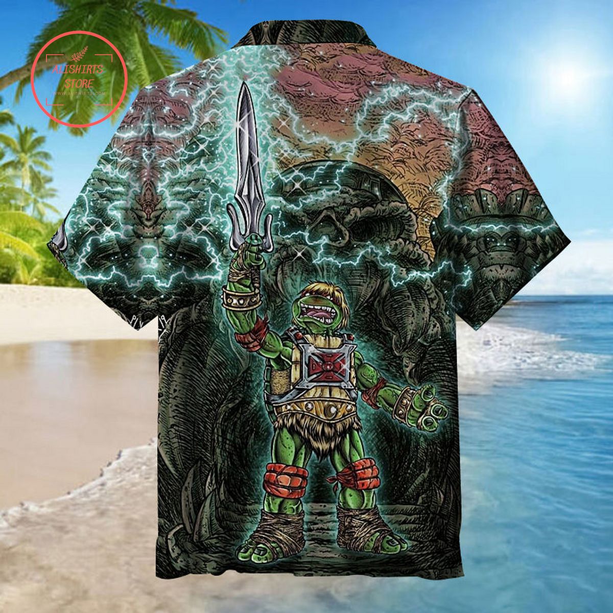 Ninja Turtles He-Man League Hawaiian Shirt