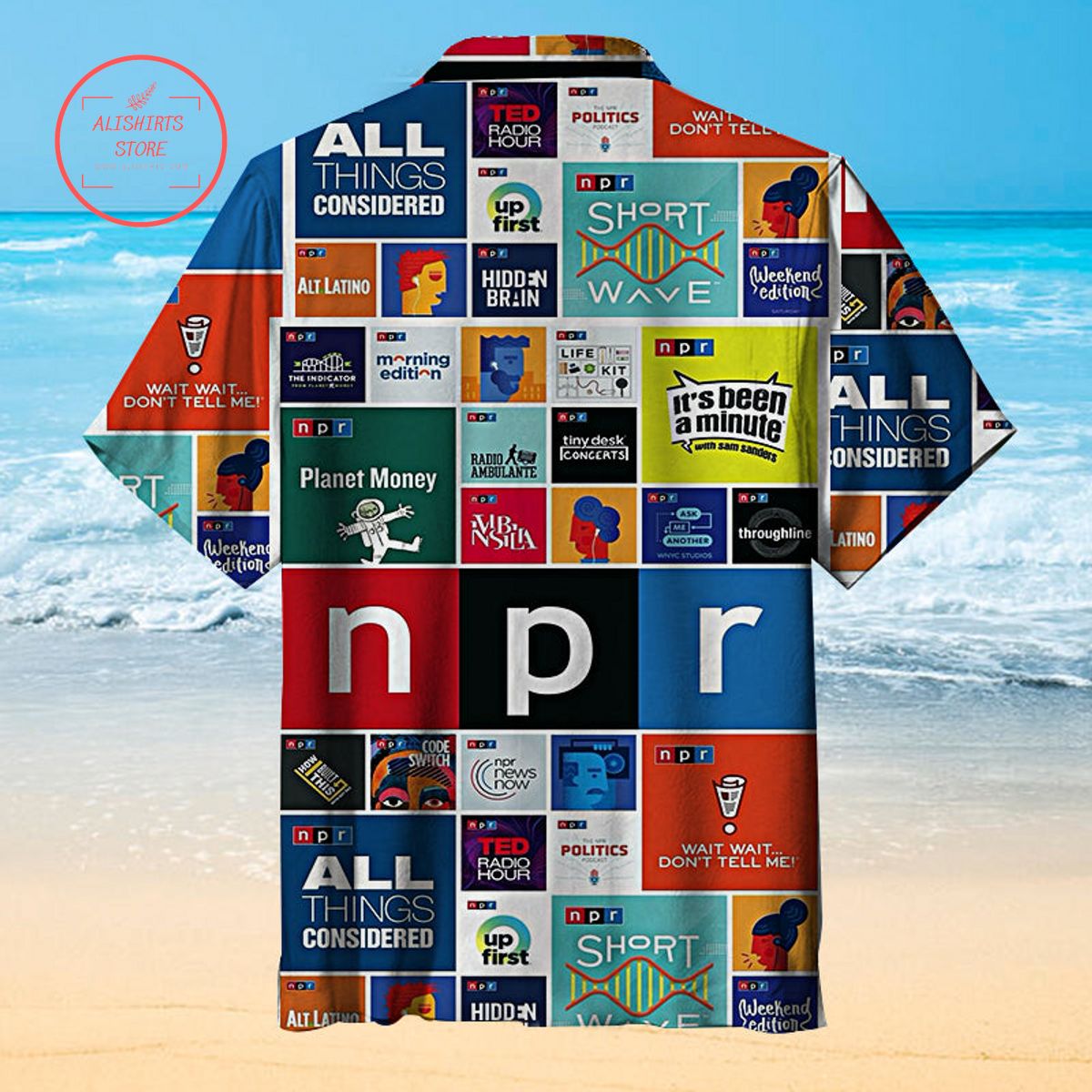 NPR Podcast Hawaiian Shirt