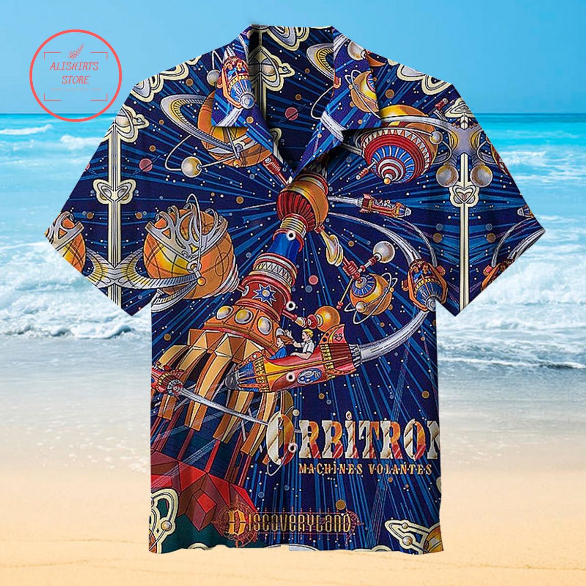 Orbitron Hawaiian Shirt