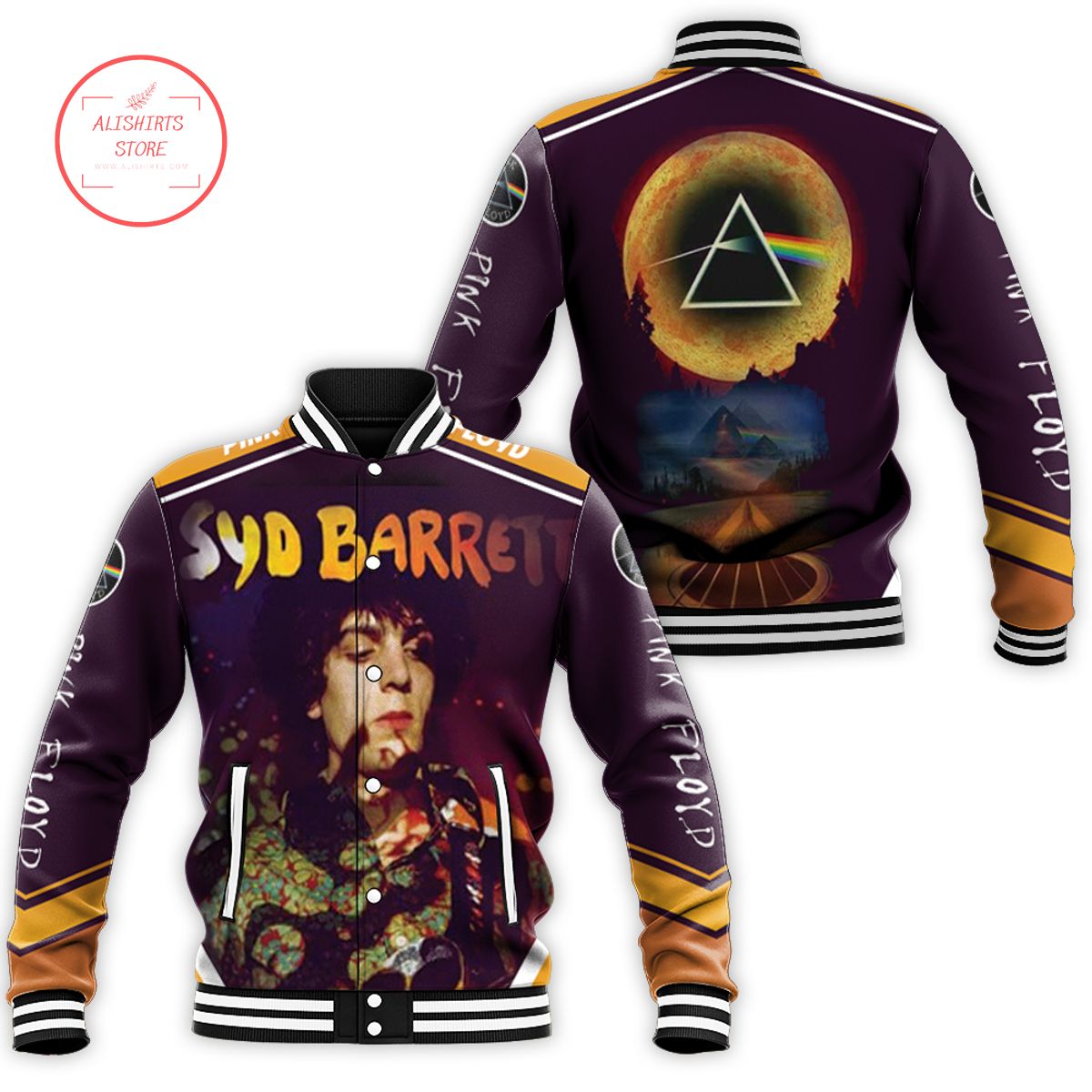 Pink Floyd Syd Barrett varsity jacket