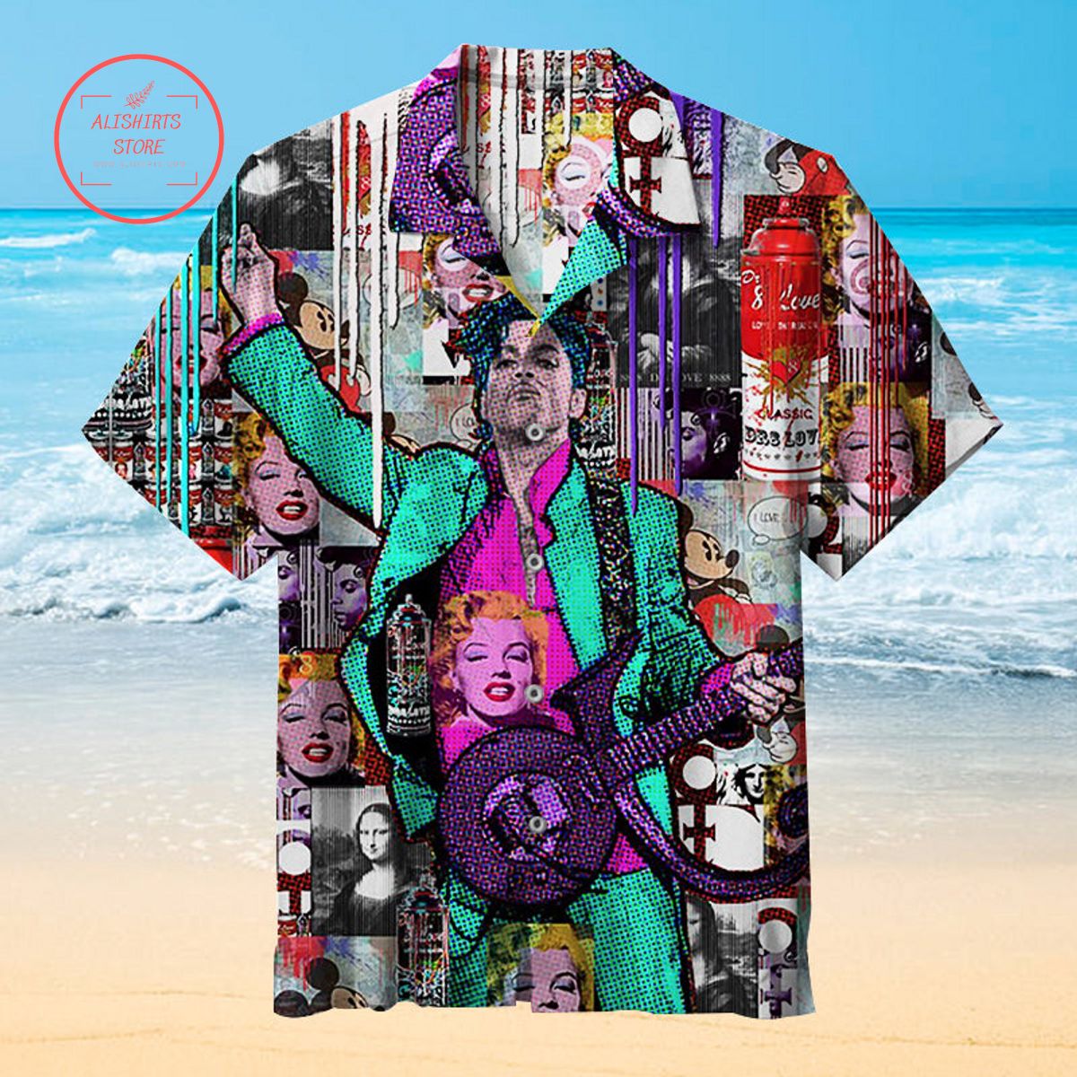 Prince Purple Rain Hawaiian Shirt