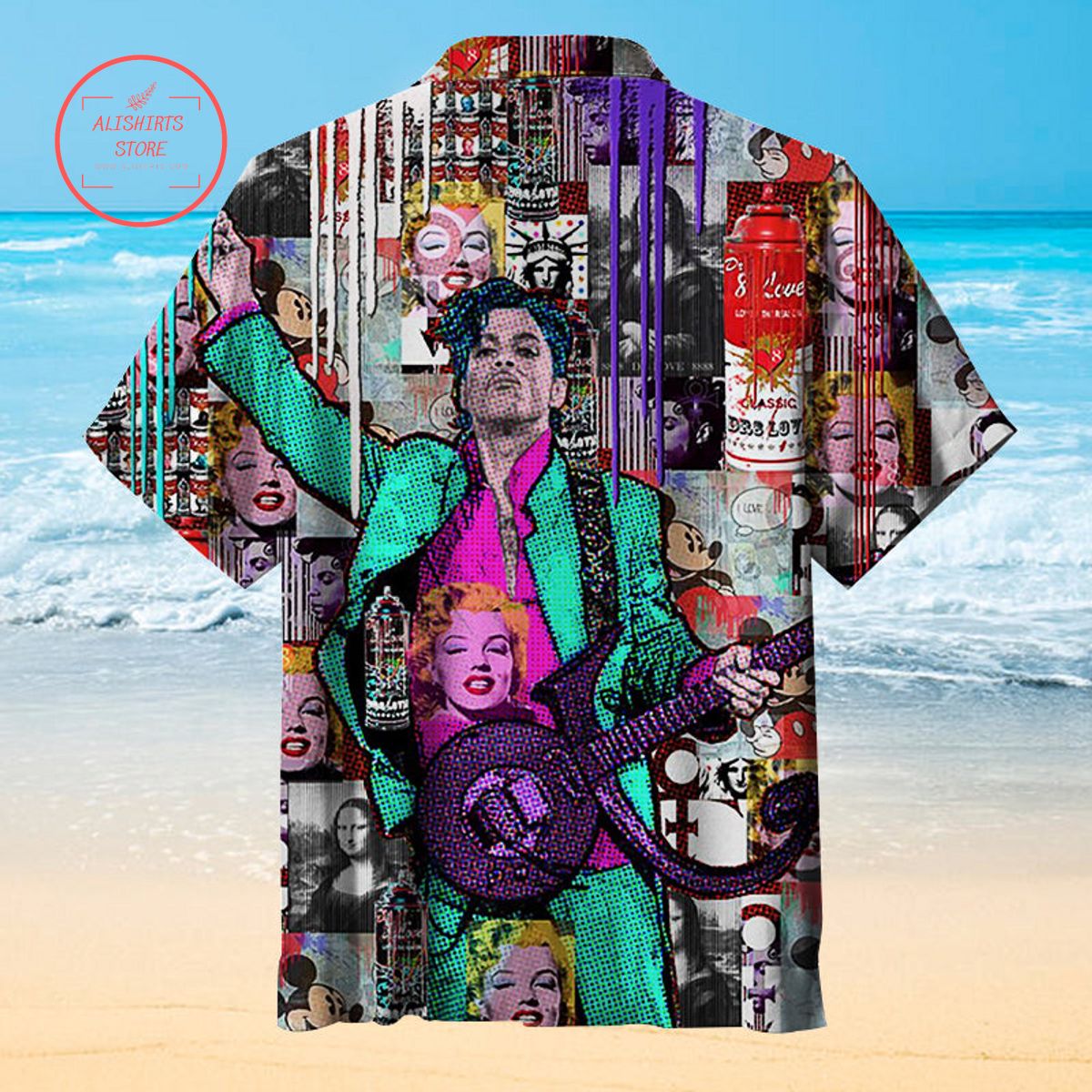 Prince Purple Rain Hawaiian Shirt