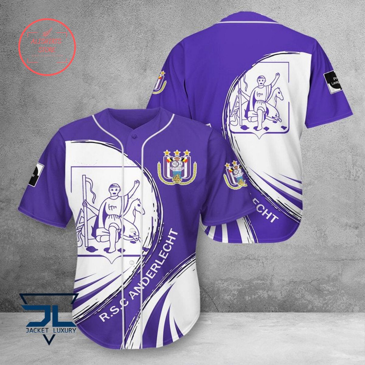 R.S.C. Anderlecht Baseball Jersey