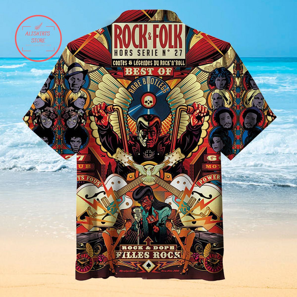 Rock & Folk Hawaiian Shirt