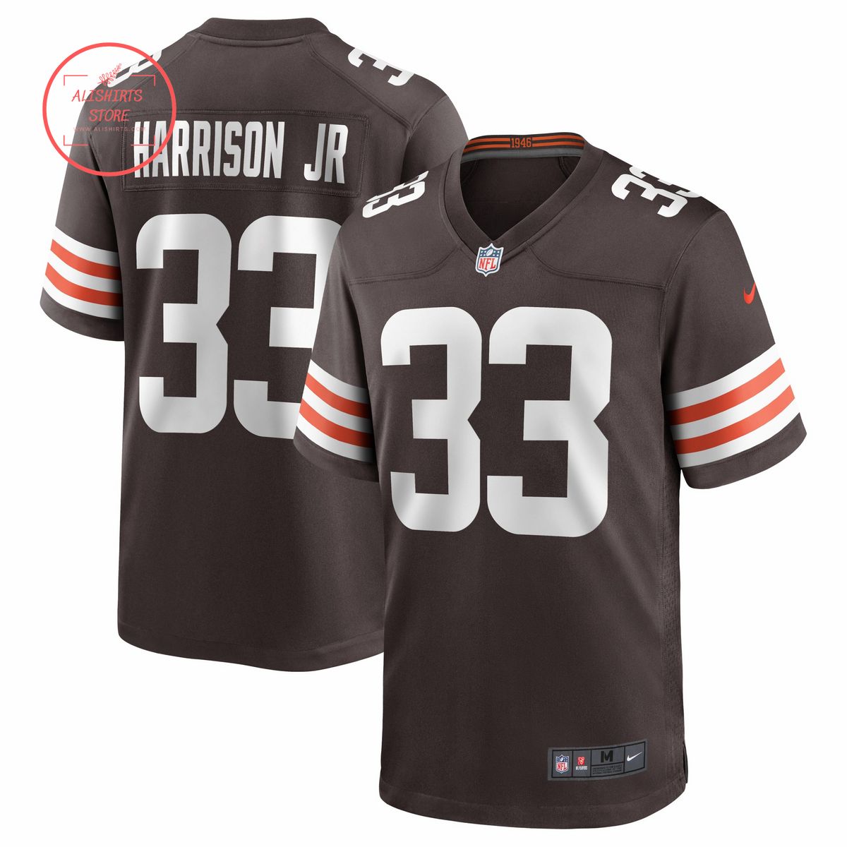 Ronnie Harrison Jr. Cleveland Browns Nike Game Jersey